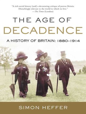cover image of The Age of Decadence
